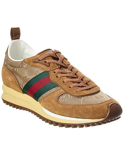 Re-Motion GG Nylon & Suede Sneaker | Gilt & Gilt City