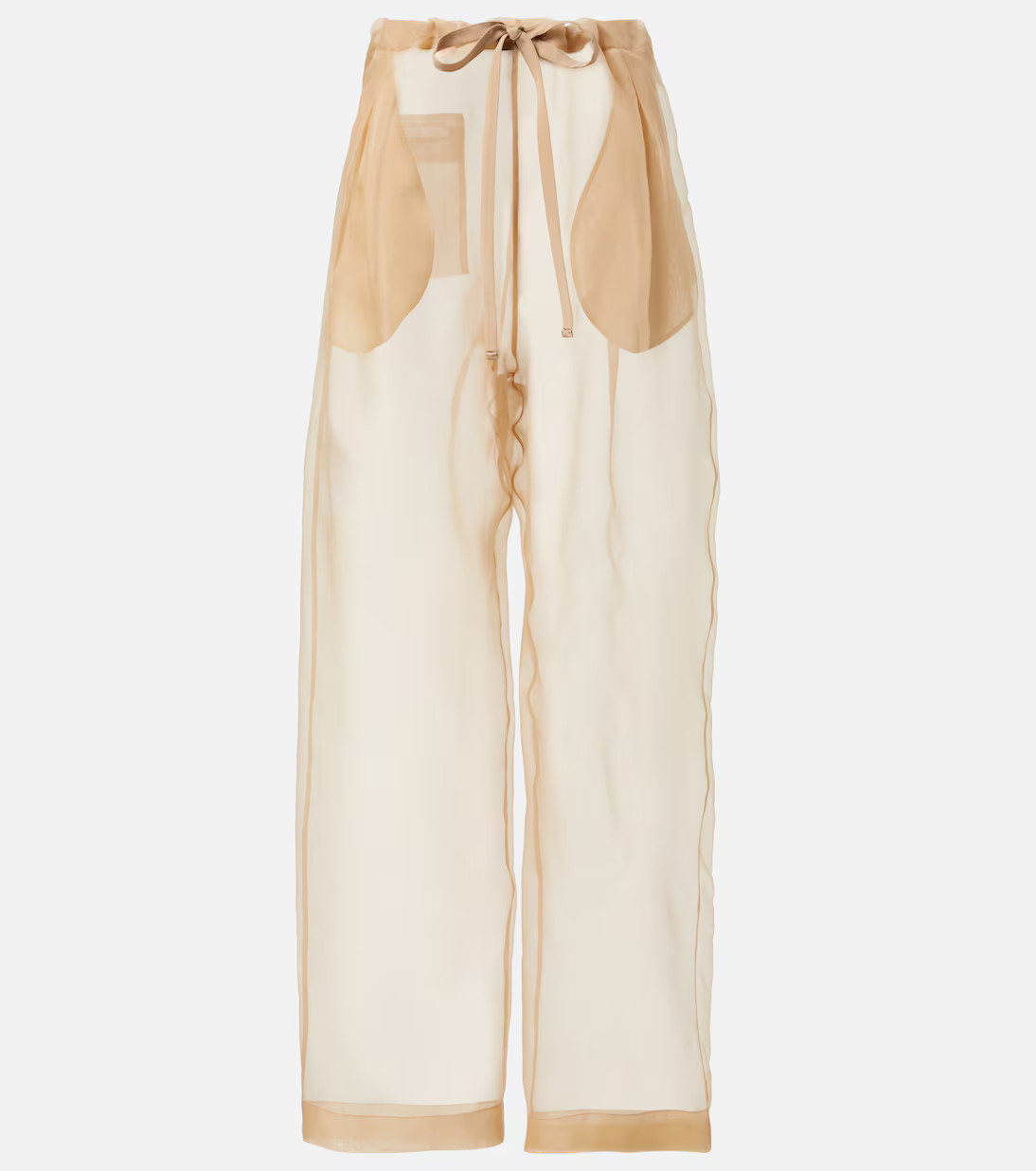 Trenton silk organza wide-leg pants | Mytheresa (US/CA)