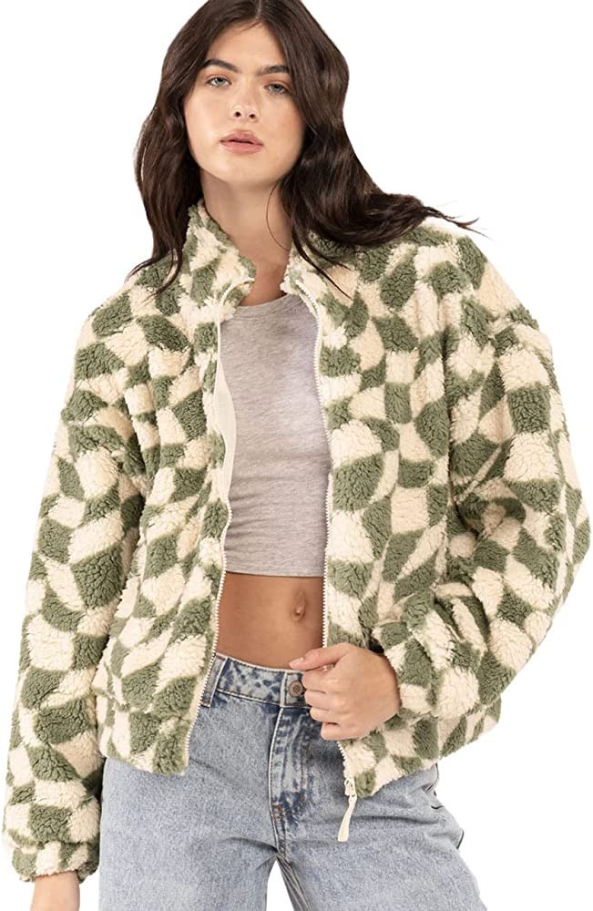 Rsq Print Sherpa Jacket | Amazon (US)