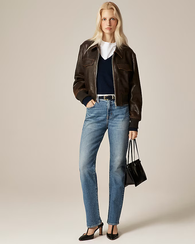 Nipped straight jean | J. Crew US