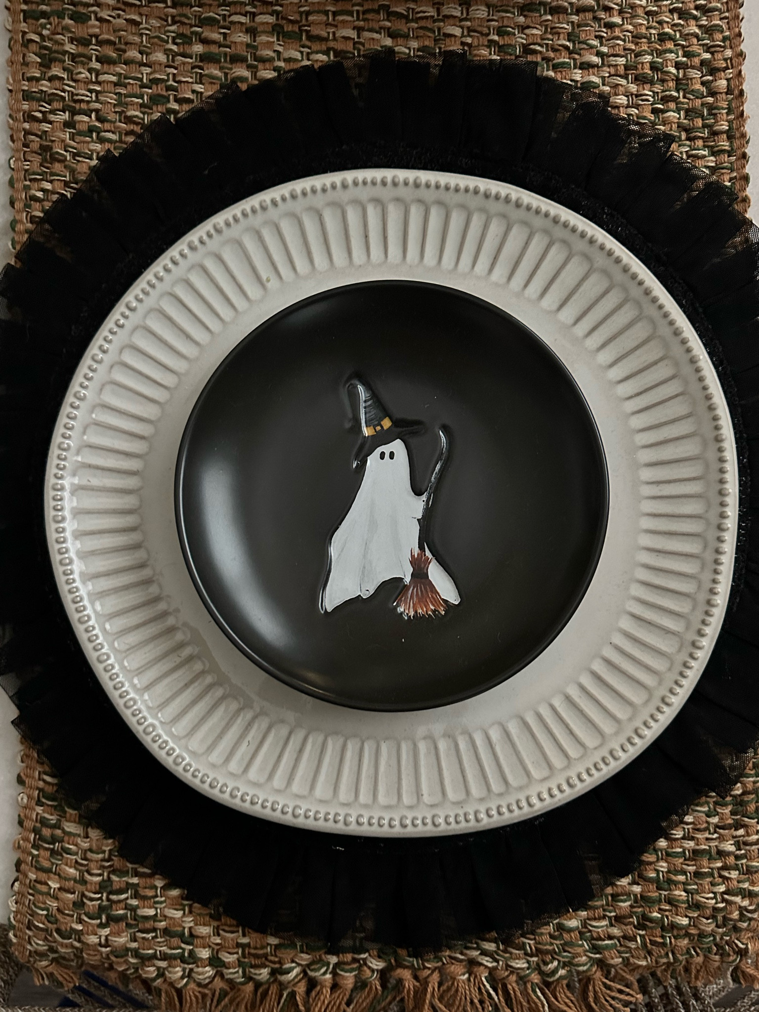 Ghost table setting coming soon wanted to link the plates in case they sell out so cute and the runner is from Park designs #halloween #ghostdecor #ghostplates #halloweentablescape #halloweendecor #ghosttablesetting #fallrunner #parkdesigns #potterybarn 

Pottery barn ghost plates, Halloween decor ideas and inspiration, fall and Halloween table decor and home decor finds 

#LTKStyleTip #LTKHome #LTKSeasonal