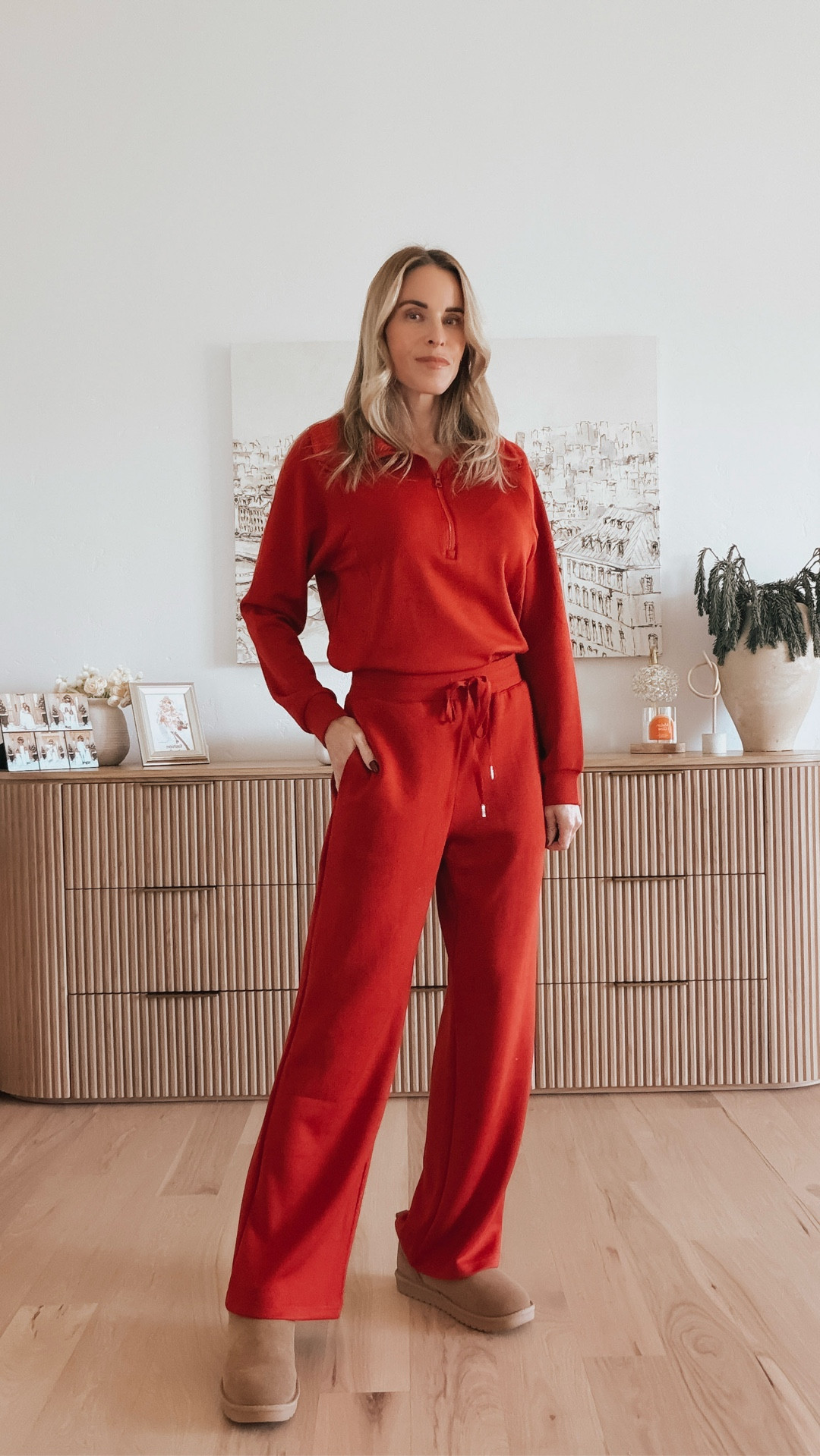 Living in this burgundy sweat set. Perfect for the holidays!

#LTKootd #LTKHoliday