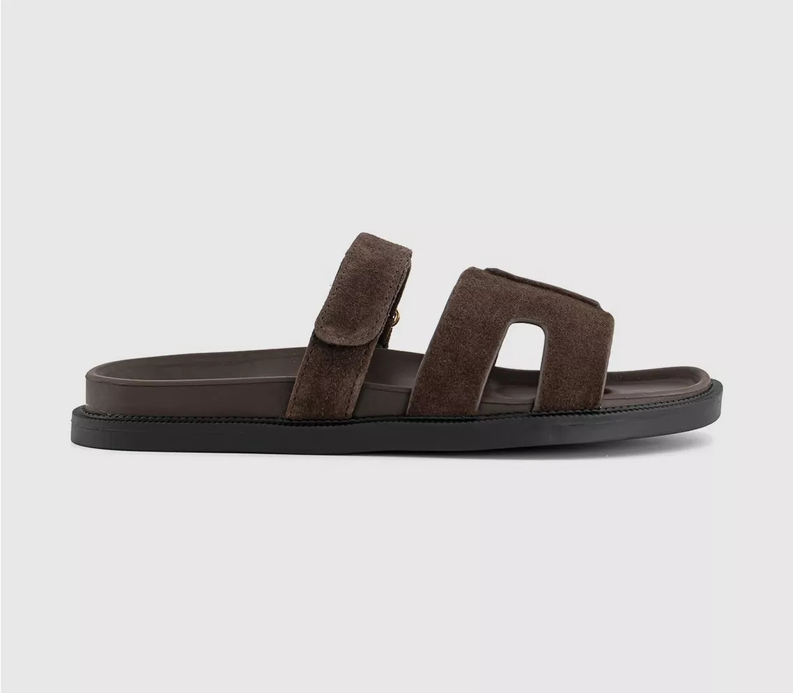 Serena Cut Out Two Strap Footbed Sandals | Office Shoes (UK)