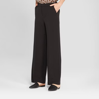Women's Wide Leg Bi-Stretch Twill Pants - A New Day™ | Target