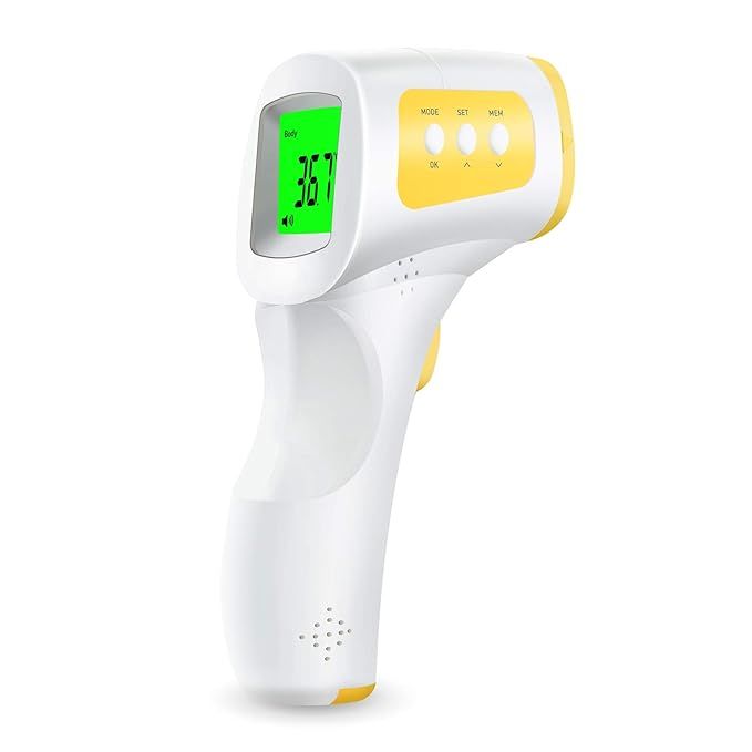 Forehead Thermometer, Infrared Non-Contact Thermometer for Adult, Kids, Baby, Accurate Instant Re... | Amazon (US)