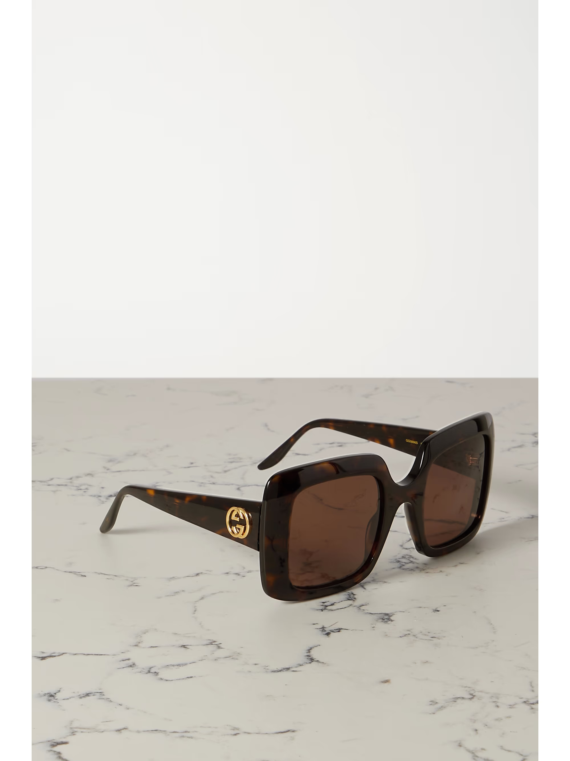 Square-frame tortoiseshell acetate sunglasses | NET-A-PORTER (UK & EU)