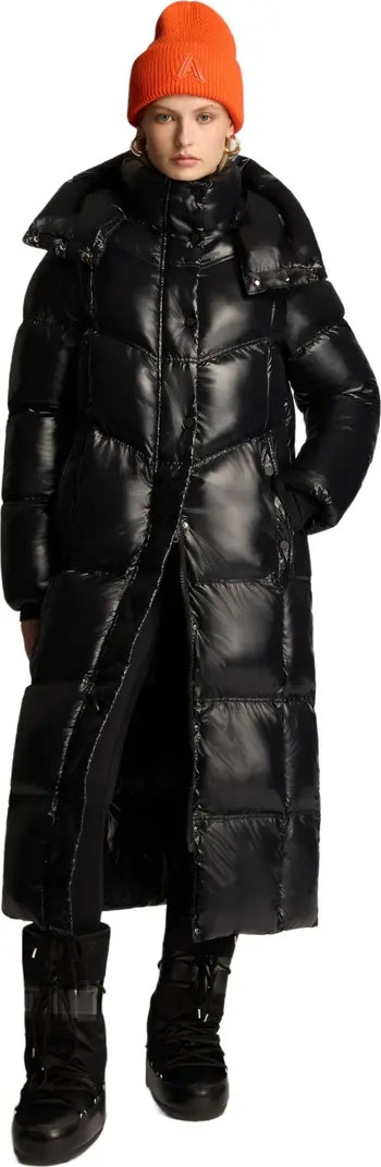 Meribel Quilted Maxi Puffer with Removable Hood | Nordstrom