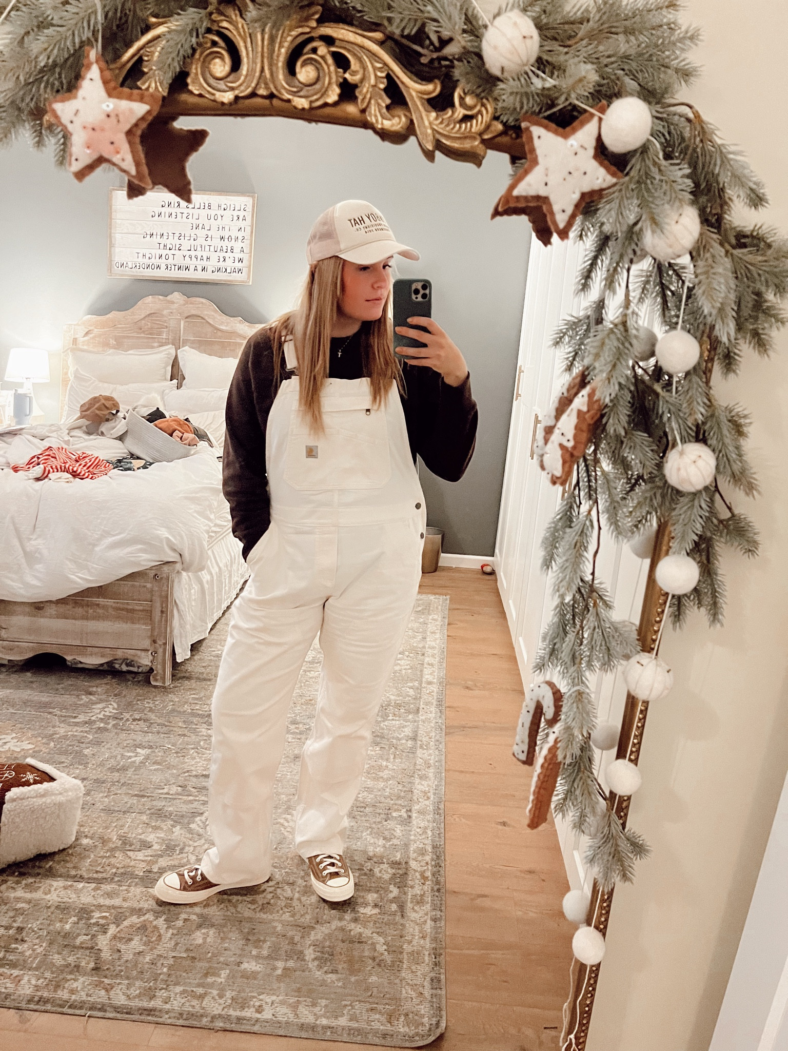 OOTD 🤠 been loving these carhartt overalls I got for Christmas!

#LTKGiftGuide #LTKHoliday #LTKstyletip