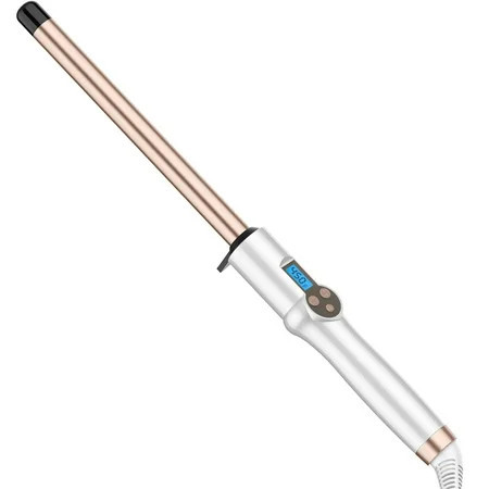Hoson 3/4 Inch Extra Long Barrel Curling Wand, Ceramic Tourmaline Curling Wand Professional Dual Voltage with Adjustable Temperature | Walmart (US)
