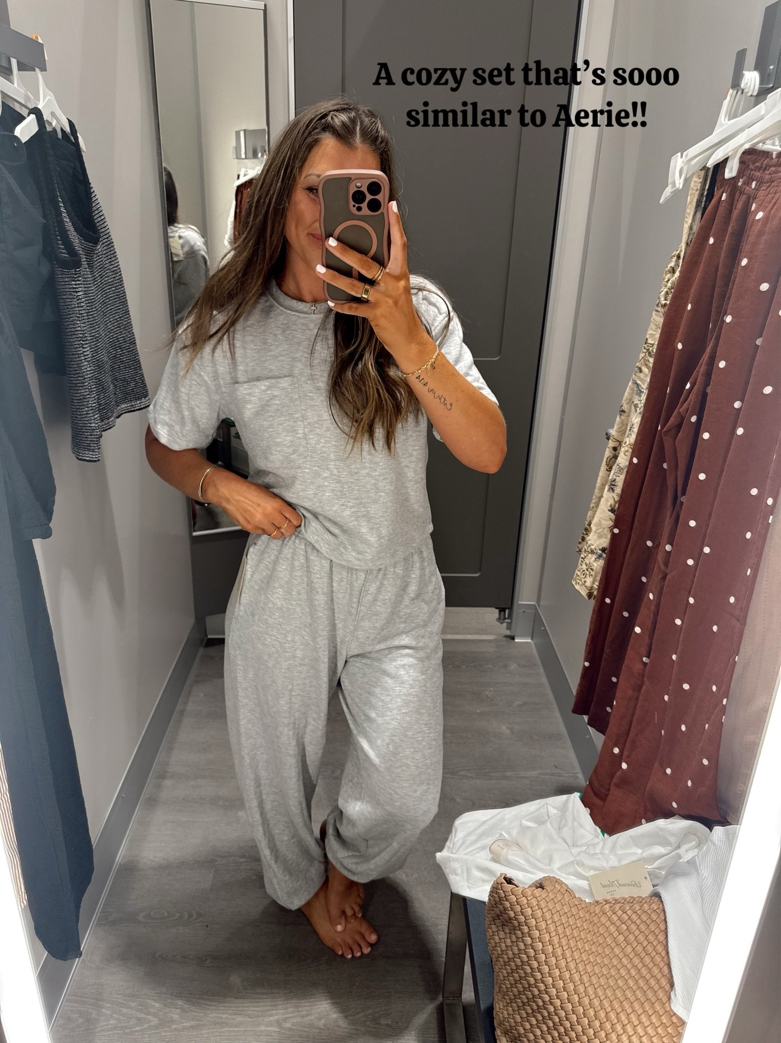 Wearing XS. Joggers are 30% off! So cozy and cute