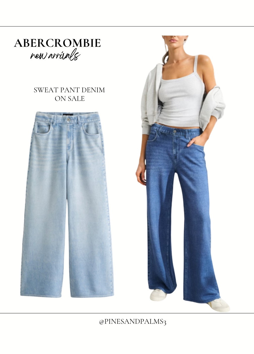 Abercrombie sale 
Sweat denim

#LTKSaleAlert #LTKootd #LTKdayinmylife
