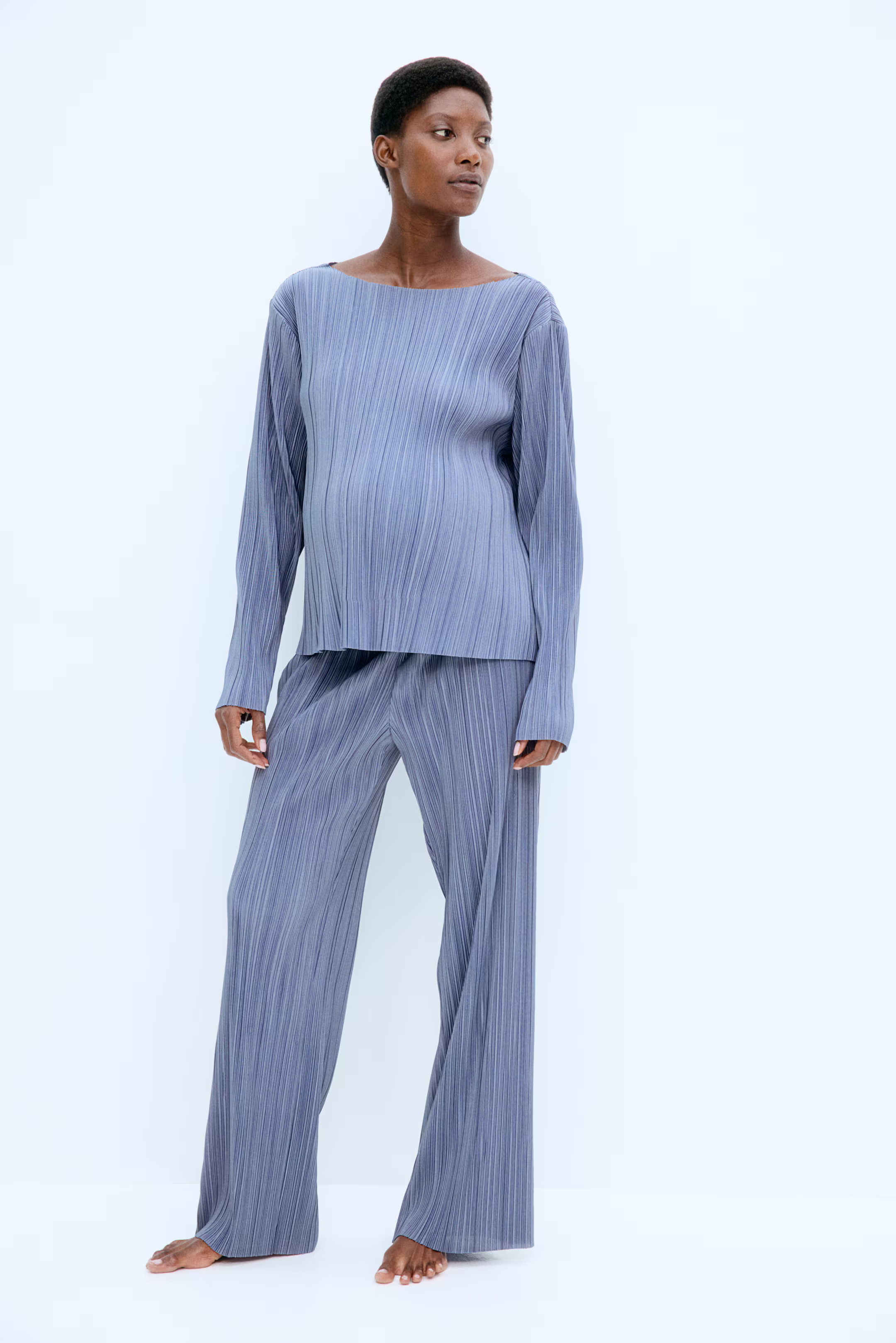 MAMA 2-piece Plissé Set | H&M (US + CA)