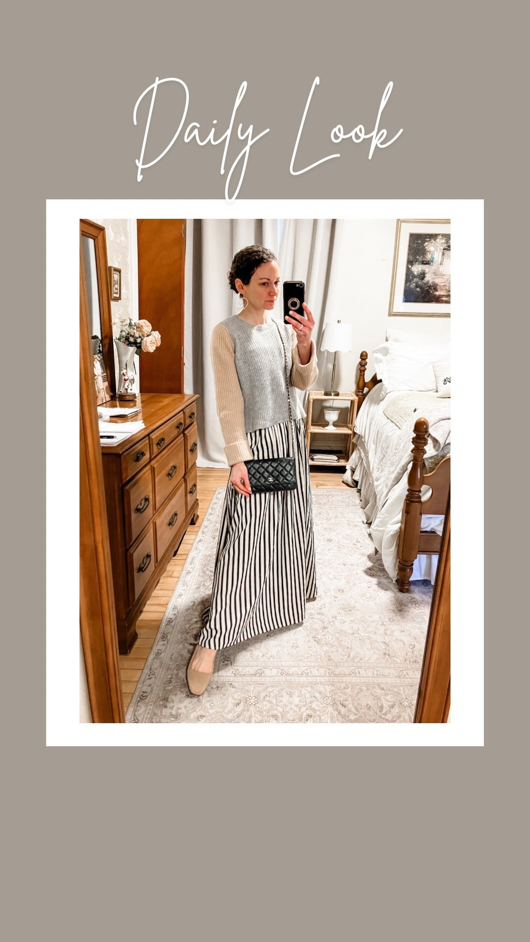 A neutral early spring outfit!

#LTKgrwm #LTKootd #LTKOver40