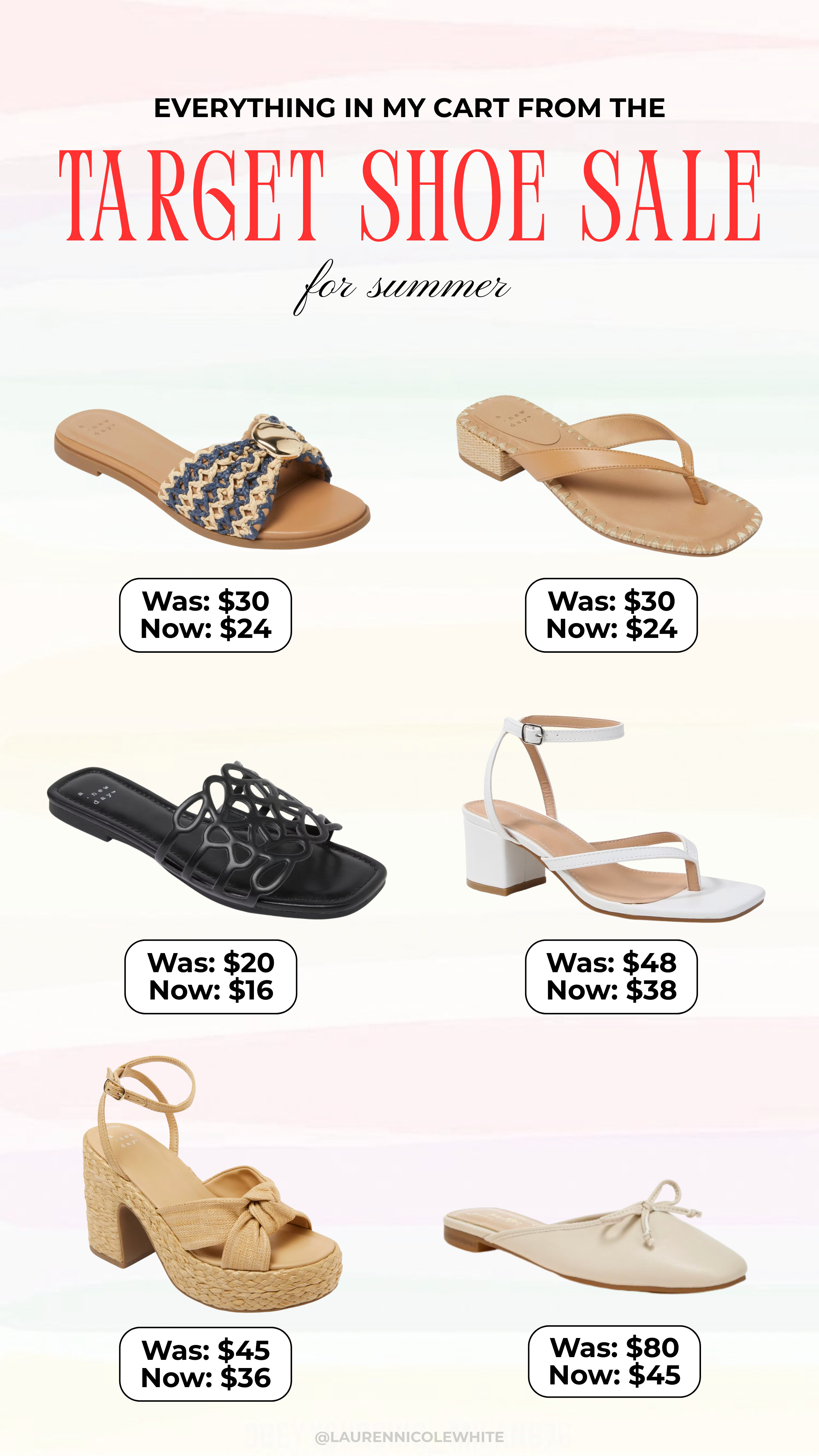 Target shoes are SO good right now! And even better because of the prices! Definitely need all of these for my upcoming summer trips  

 #LTKootd #LTKmomlife #LTKU
