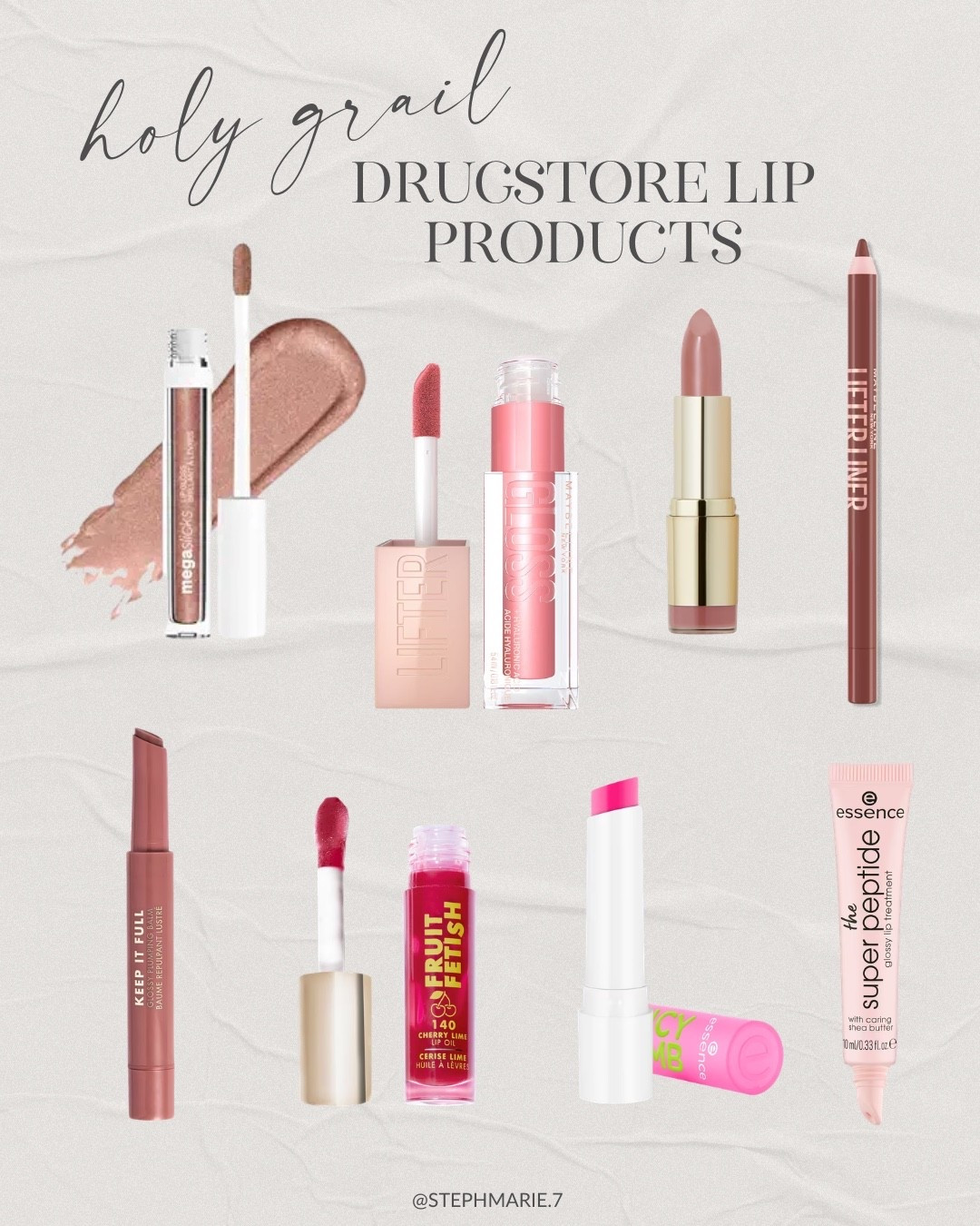 The best budget-friendly lip products you can pick up at the drugstore (or on Amazon!). These are lip balms, lipglosses, and lipsticks that I use and love, and recommend whenever I get the chance. Mature skin approved!

#LTKOver40 #LTKBeauty #LTKSeasonal