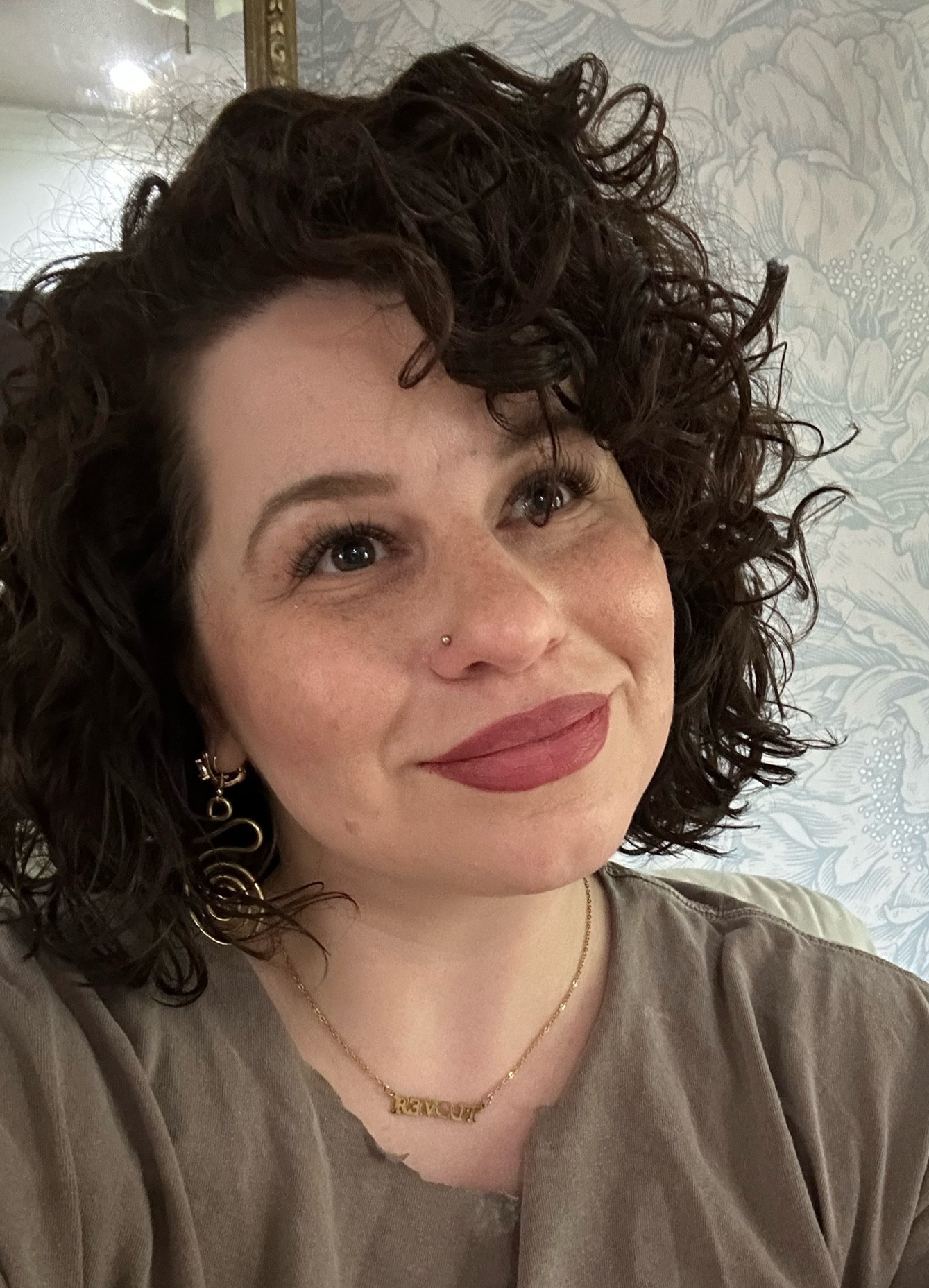 The curls were curling today, so had to share the handful of things I use when I don’t look like a bridge troll. 🧌 😂 

Necklace from WeAreBabeCo on IG, use code SANDEELBOOTH to save 15%.

#LTKmomlife #LTKmorningroutine #LTKselfcare