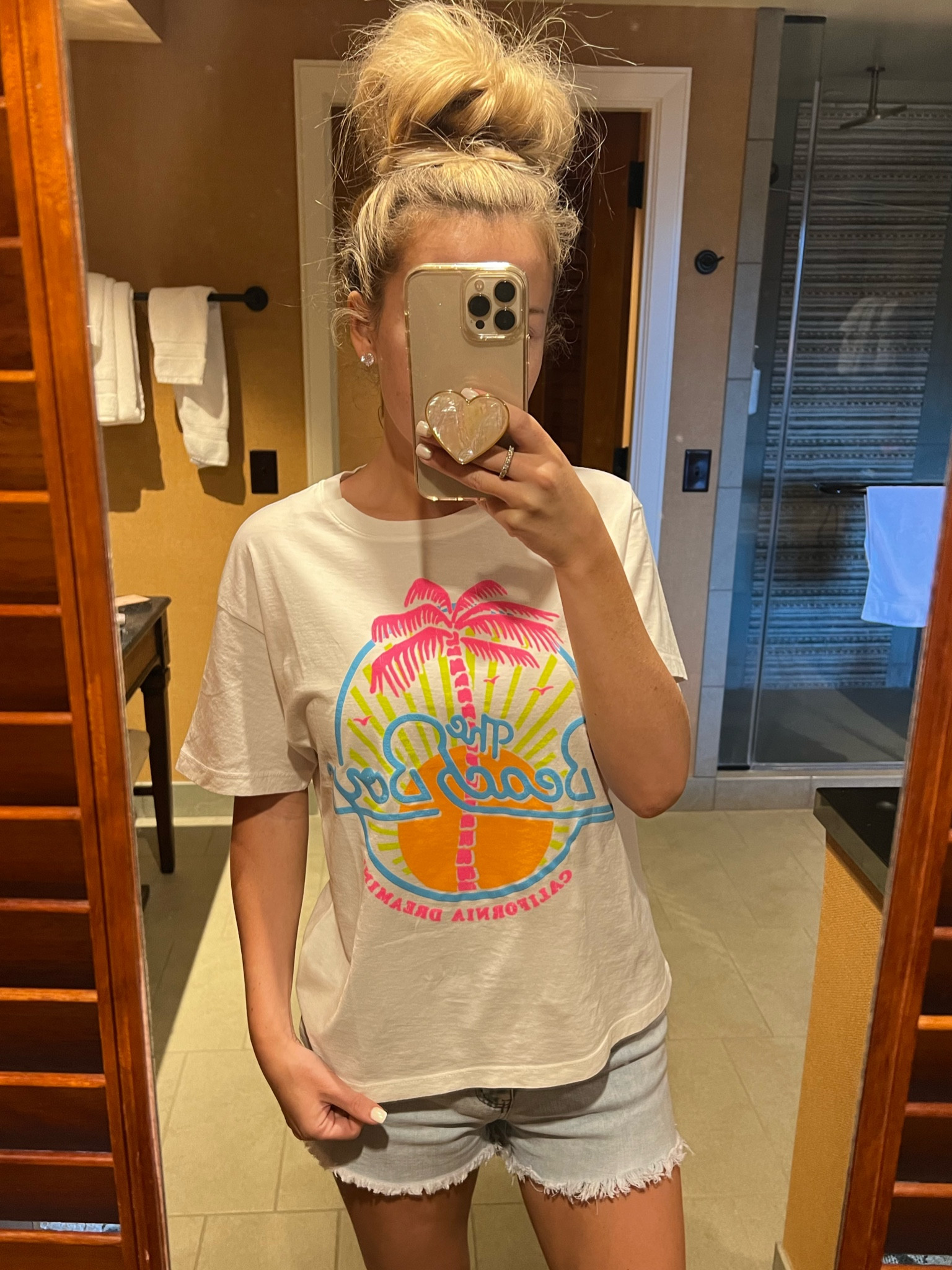 Beach boys graphic tee. Summer graphic tree. Revolve finds. Denim shorts. Light wash jean shorts. Pink lily

#LTKfindsunder100 #LTKSeasonal