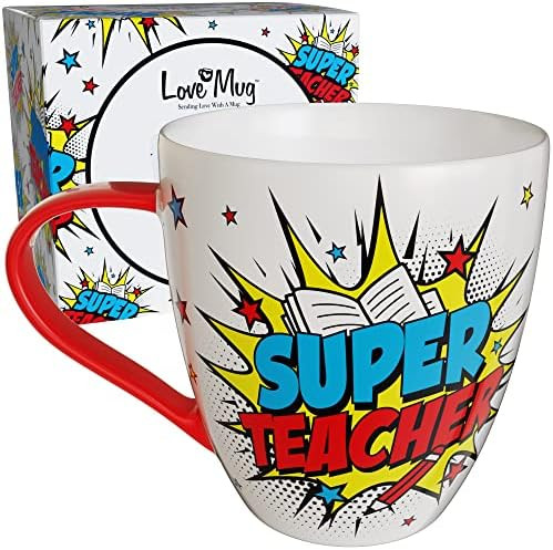 Love Mug: Teacher Mug, Teacher Gifts. Christmas Gifts for Teacher, Teacher Gifts for Women. Funny... | Amazon (US)