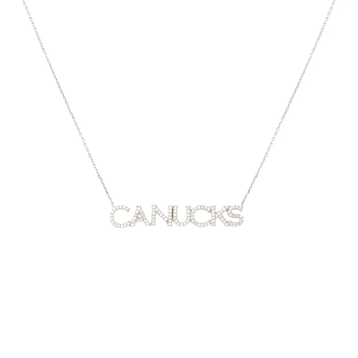 Vancouver Canucks Pavé Necklace | So Pretty Cara Cotter