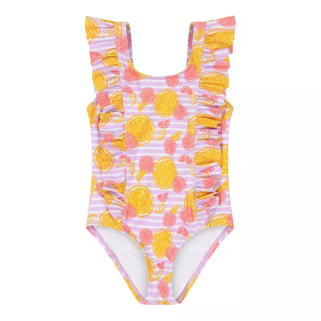 Andy & Evan  Toddler GIRLS RUFFLE SWIM SUIT | Target