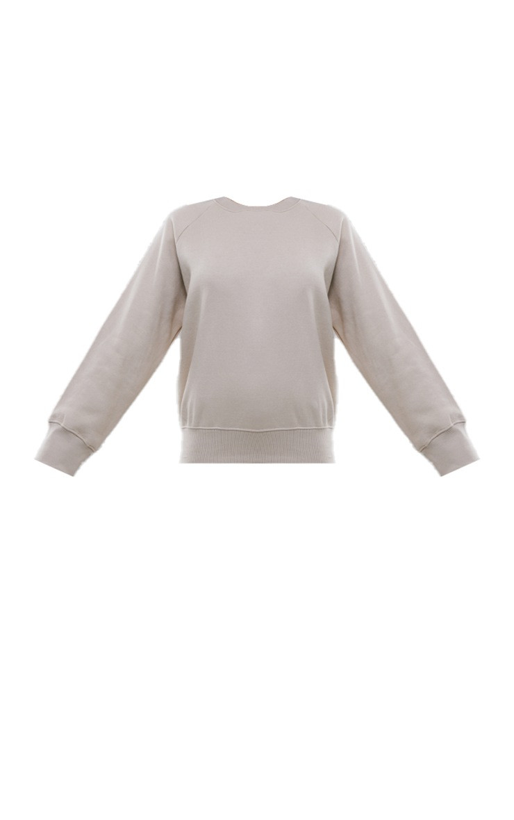 Oatmeal Wrap Over Sweat Mini Skirt | PrettyLittleThing US