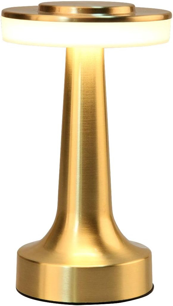 O’Bright Portable LED Table Lamp with Touch Sensor, 3-Levels Brightness, Rechargeable Battery U... | Amazon (US)