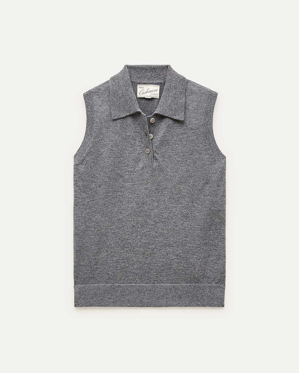 Featherweight cashmere polo sweater shell | J. Crew US
