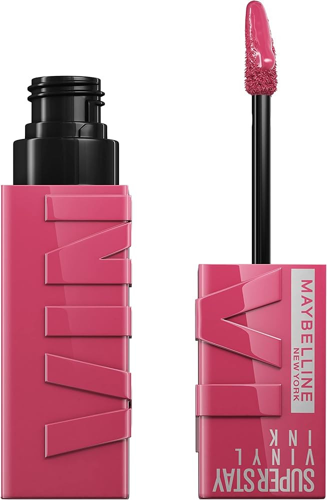 Maybelline NY Batom Líquido Longa Duração, Acabamento Espelhado e Brilho Instantâneo Super St... | Amazon (BR)
