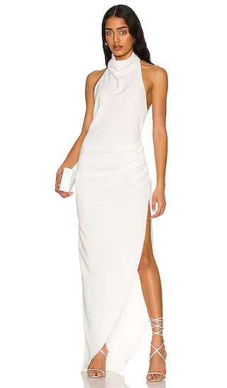 X REVOLVE Samba Gown in Ivory | Revolve Clothing (Global)