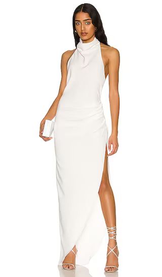 X REVOLVE Samba Gown in White | Revolve Clothing (Global)