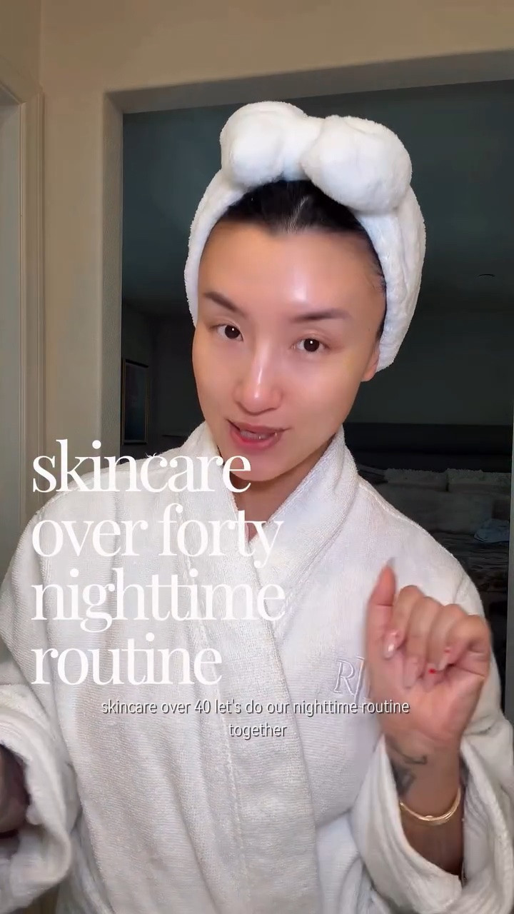 **Skincare Over 40 ✨🌙 | 4-Step Night Routine**

I’ve really been embracing the idea that a nighttime routine doesn’t have to be 10+ steps to be effective. Sometimes, a few well-layered products are all my skin needs before bed. 🤍

Tonight I’m also trying **two new additions** to my routine and I’m excited to see how they work over the next few weeks!

Here’s what I used in order:

💧 **Abib Rose Mist Serum** – a hydrating first layer to prep my skin.
🌿 **Kiehl’s Iris Extract Essence** – one of my long-time favorites for lightweight hydration.
✨ **DRMTLGY Growth Factor Serum** *(new!)* – giving this one a try and looking forward to seeing how my skin responds.
🫶 **Paula’s Choice Pro-Collagen Peptide Plumping Gel-Cream Moisturizer** *(also new to my routine)* – sealing everything in with a lightweight boost of hydration.

Keeping it simple, keeping it consistent, and letting my skin do the rest while I sleep 😴💕

#SkincareOver40 #NighttimeRoutine #MatureSkinCare #HealthySkinJourney #EveningSkincare

#LTKselfcare #LTKOver40 #LTKBeauty