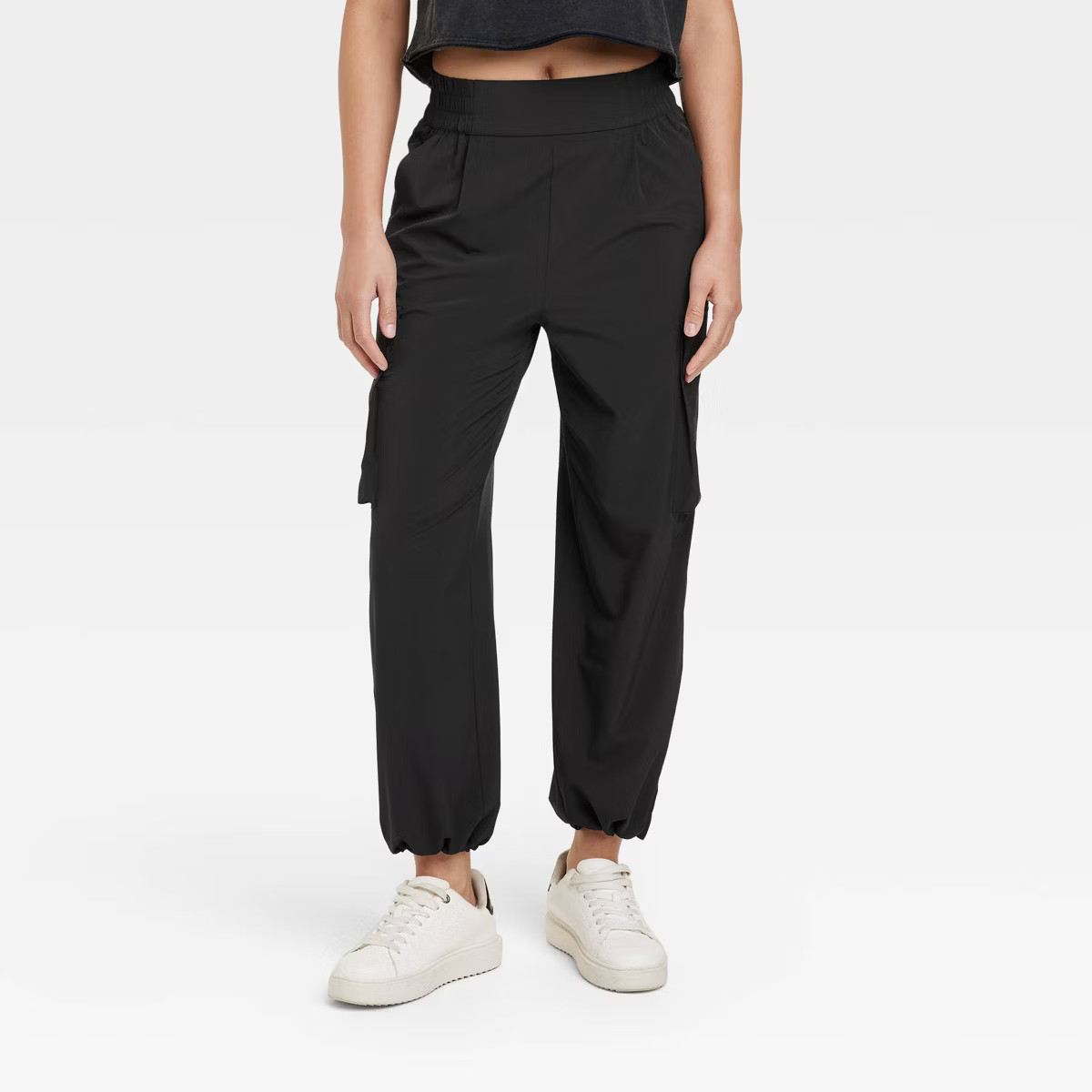 Women's Cinch Hem Woven Cargo Pants - JoyLab™ | Target