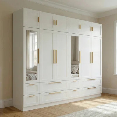 94.4"W Large Wardrobe | Wayfair North America
