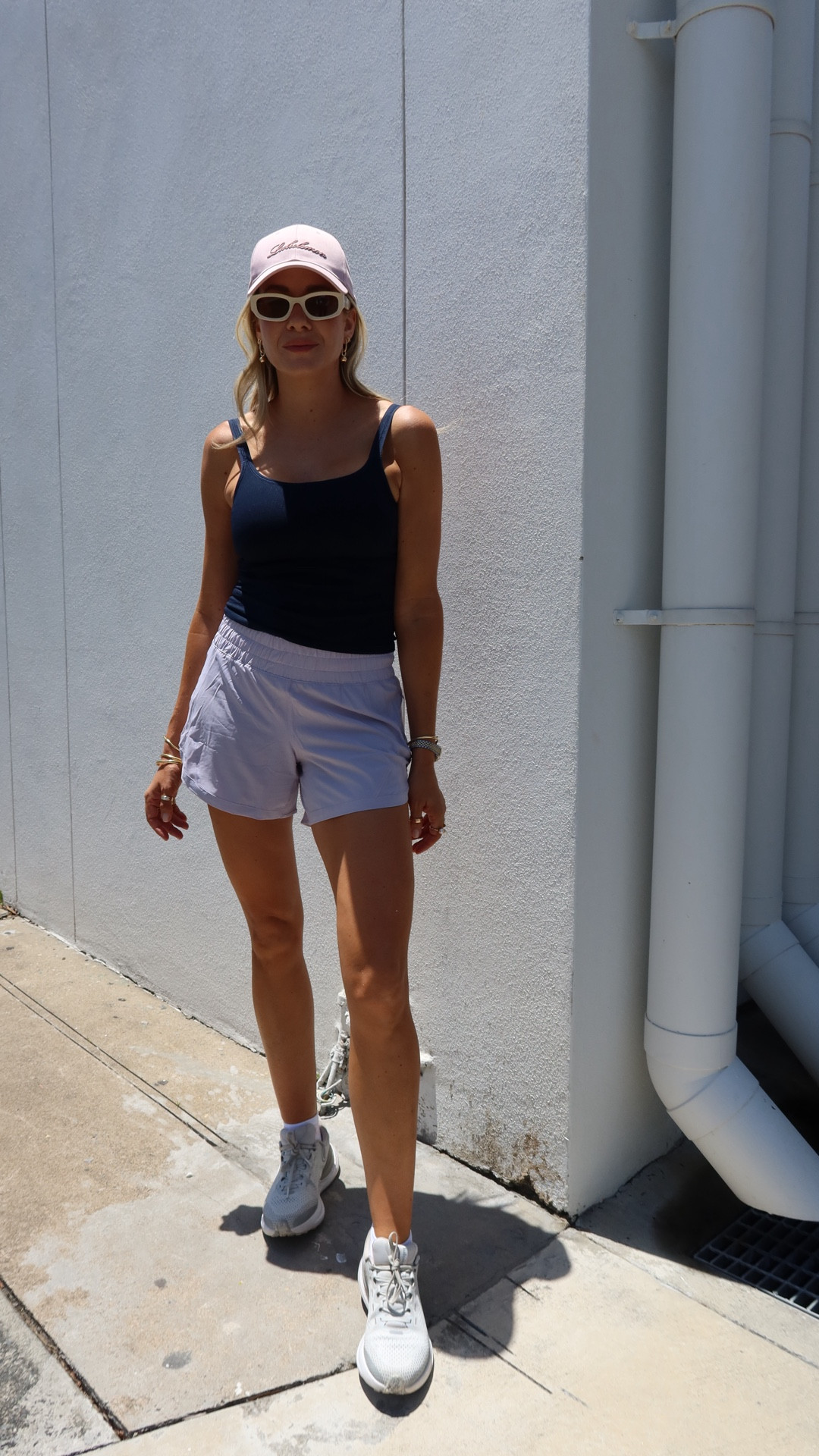 I’ve found the perfect walking shorts, so if you need some inspo get you walking. Here are my favourites from lululemon!


Fast and Free High-Rise Split Short 3" Crinkle Black US S (AU 10)

Softstreme High-Rise Short 4" Palm Deco US 6 (AU 10)

Track That Mid-Rise Lined Short 5" Faint Lavender US 6 (AU 10)

Ebb to Street Tank Top  Light Support, B/C Cup Light Ivory US 8 (AU 12)

Ebb to Street Scoop-Neck Cropped Tank Top Light Support, B/C Cup True Navy/True Navy US 8 (AU 12)

Cap and runners are also from lululemon

#LTKfitness #LTKsummer #LTKaustralia