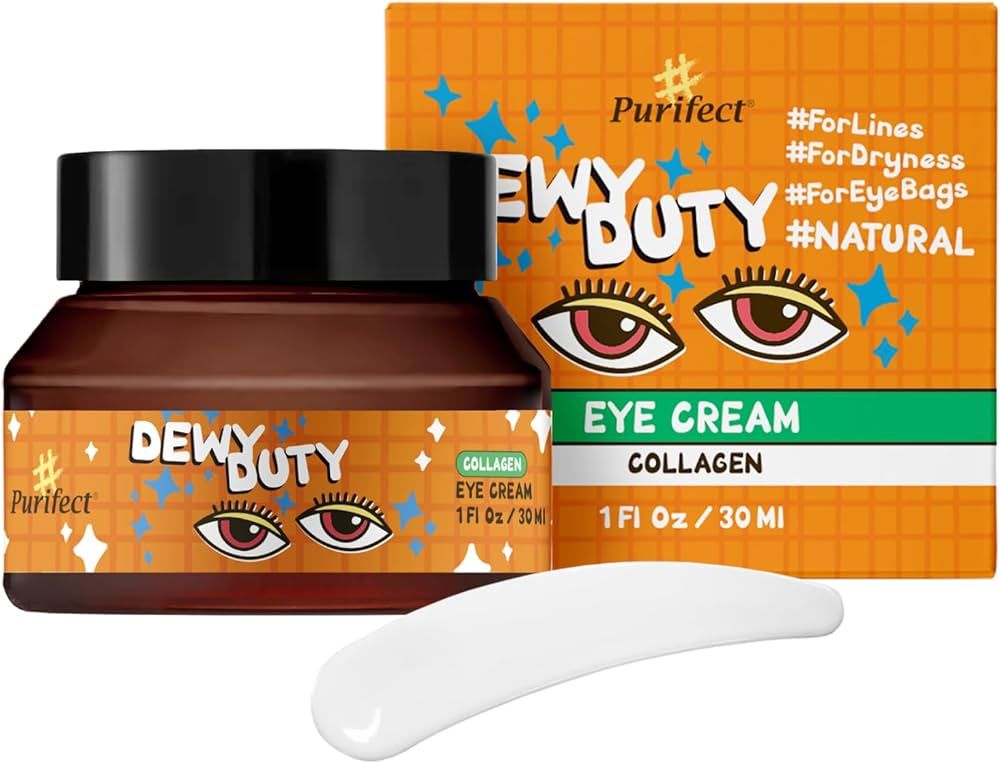 Made in USA Natural Eye Creams - #Purifect 30 ml (#Dewy Duty - Collagen) | Amazon (US)