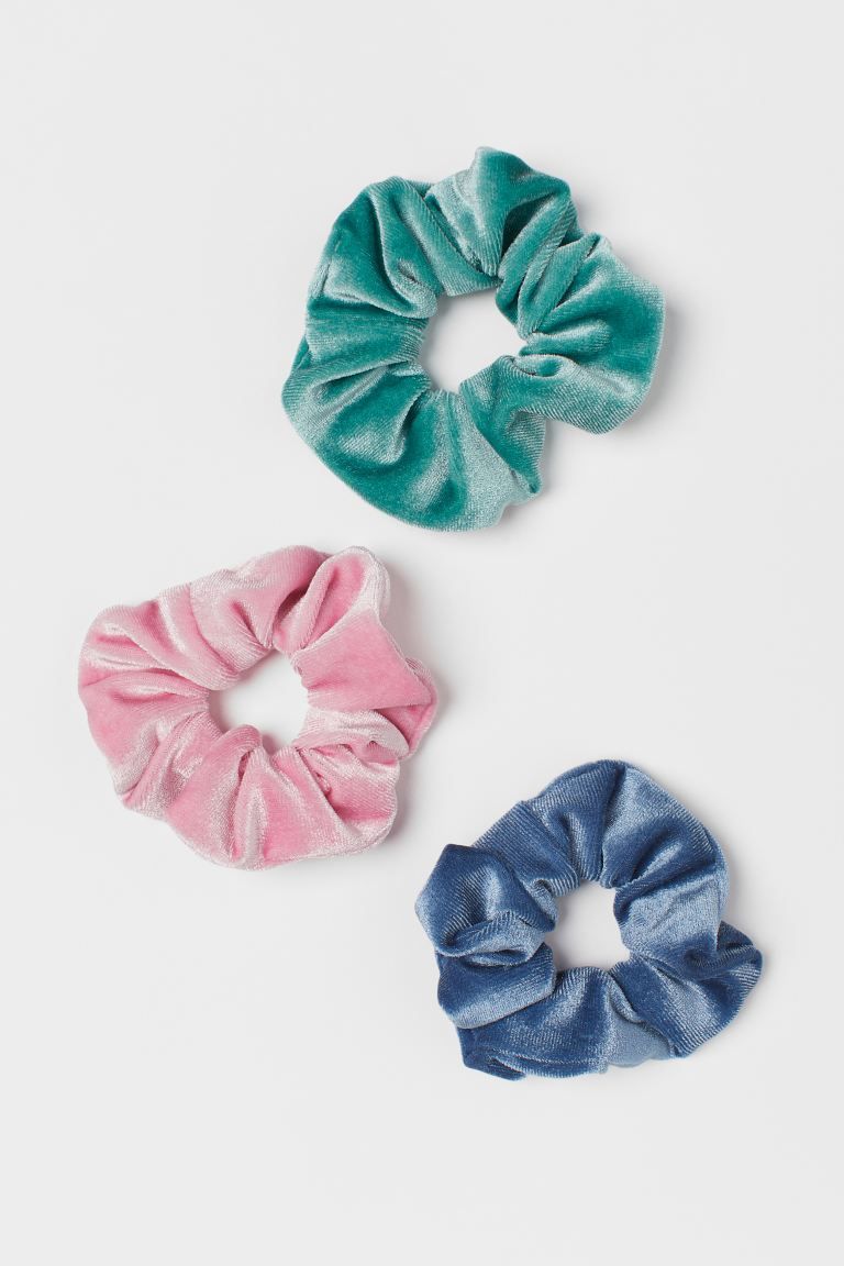 Set van 3 grote scrunchies | H&M (DE, AT, CH, DK, NL, NO, FI)