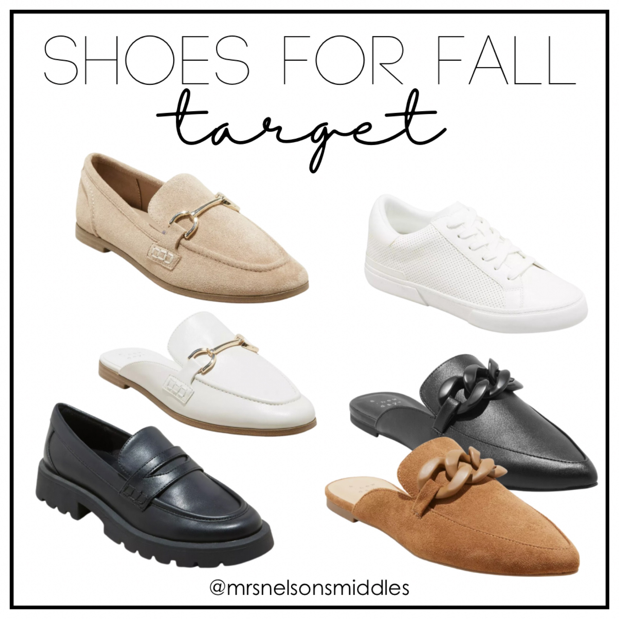 Target has a bunch of new cute shoes for fall! These are all perfect shoes to wear to work. 

#LTKfindsunder100 #LTKfindsunder50 #LTKSeasonal