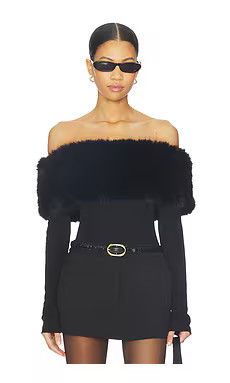 LPA Nella Top in Black from Revolve.com | Revolve Clothing (Global)