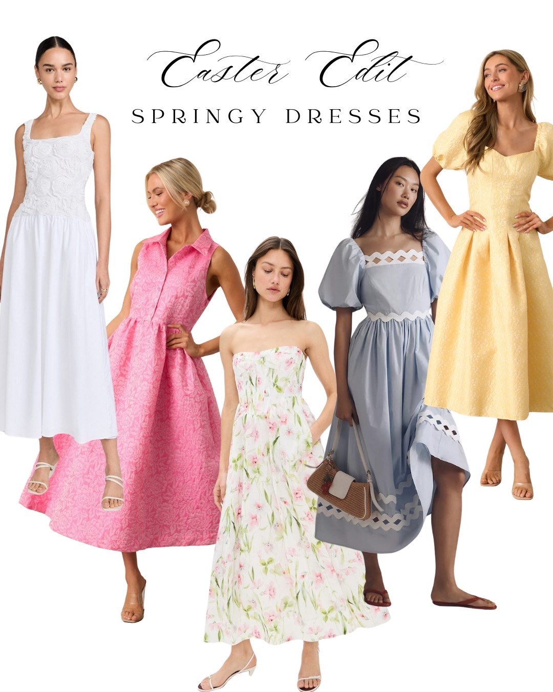 Easter edit: springy dresses!

Spring fashion
Easter dresses 

#LTKSeasonal #LTKStyleTip