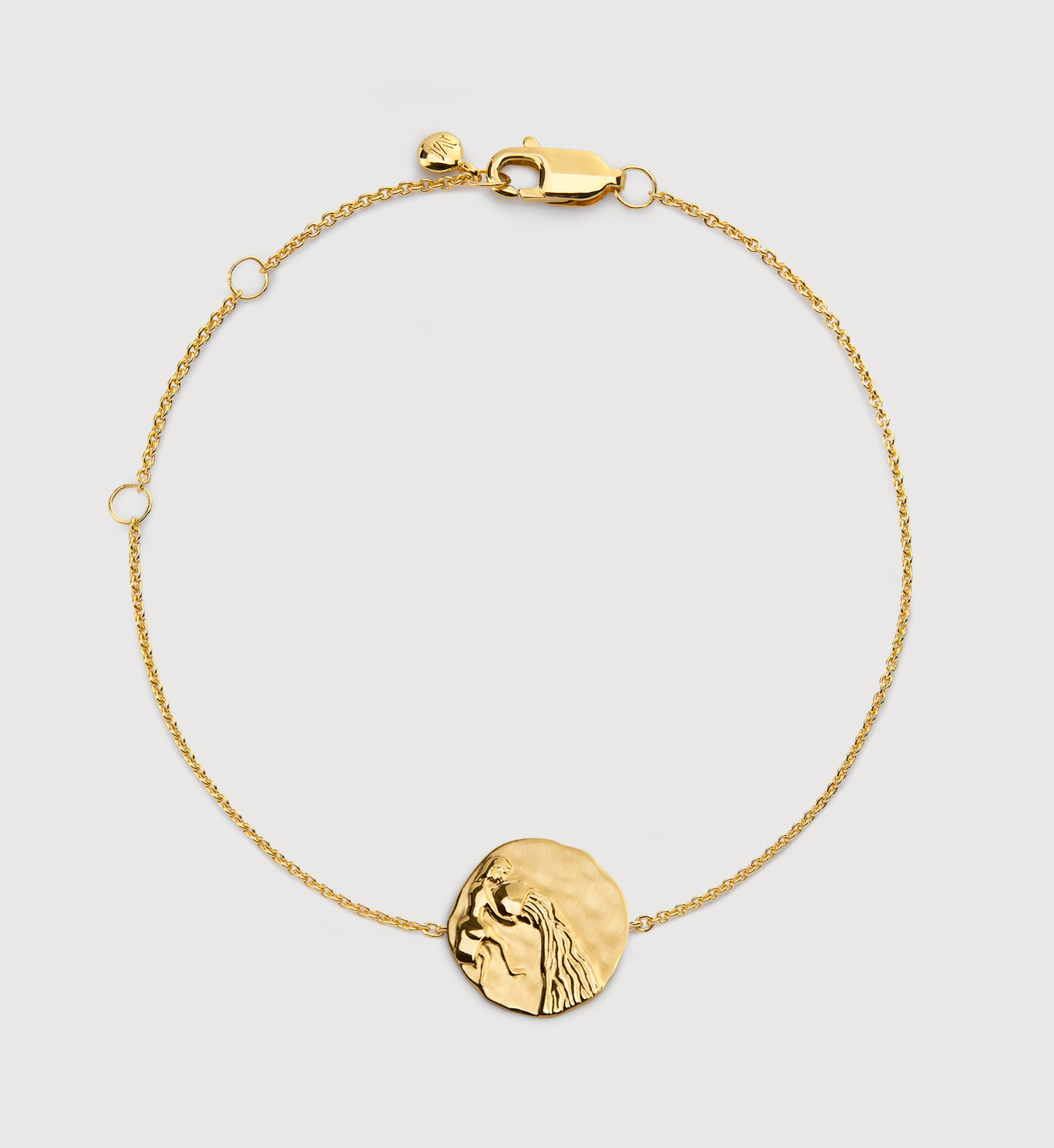 Aquarius Zodiac Chain Bracelet | Monica Vinader (Global)