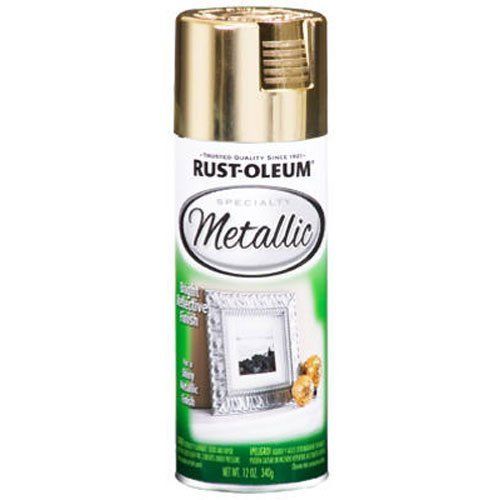 Rust-Oleum 1910830 Metallic Spray, Gold, 11-Ounce | Amazon (US)