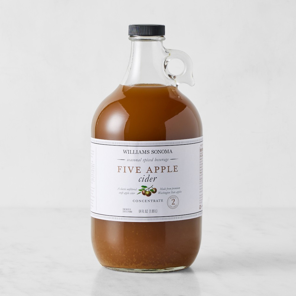 Williams Sonoma Five Apple Cider Concentrate Jug | Williams-Sonoma