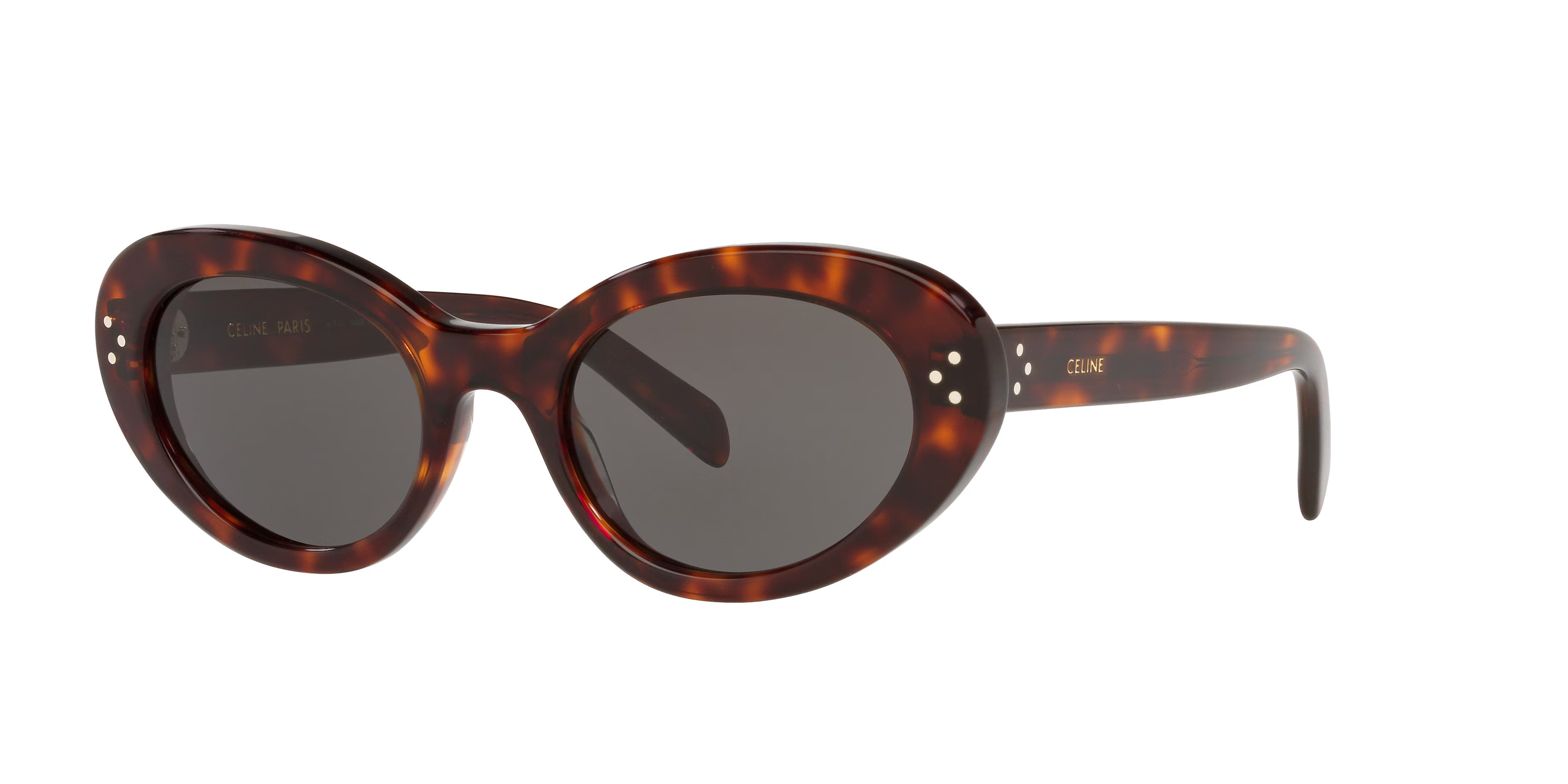 Celine Mujer Sunglass CL40193I - Color del Marco: Negro Carey, Color de la Lente: Gris | Sunglass Hut EU