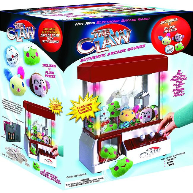 Claw with Lights & 4 Plush Toys | Maisonette