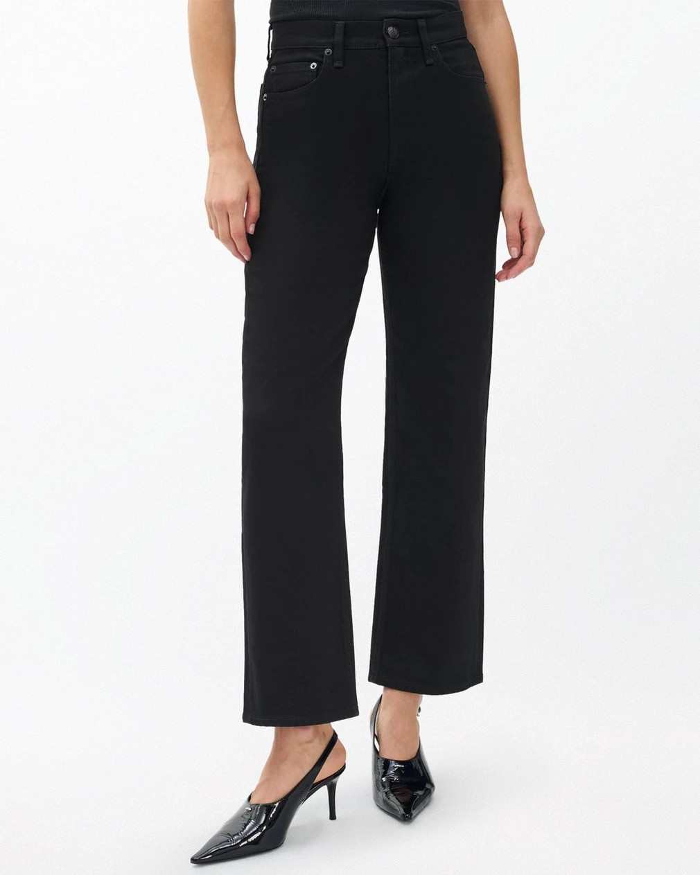 Shea Ankle Relaxed Straight Jeans | rag & bone