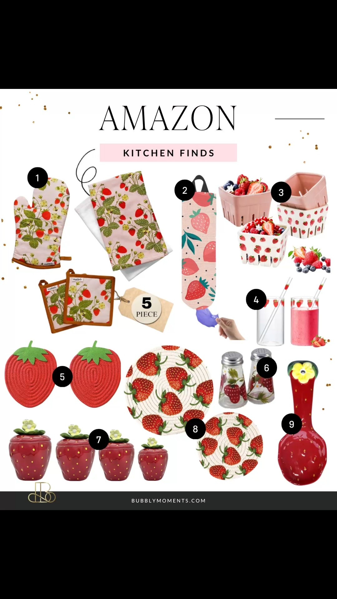 This kitchen edit is all about bringing personality into the heart of the home. From cheerful patterns to fun accents, these finds make everyday moments feel lighter and more enjoyable.

Save this for inspiration, tap through to explore, and style a kitchen that feels warm, happy, and uniquely yours.

#LTKhome #LTKkitchen #LTKfinds #homeinspo #kitchendecor #decorlovers #LTKshopping #homeaesthetic #styledhome #LTKcreator

#LTKHome #LTKfoodie #LTKmomlife