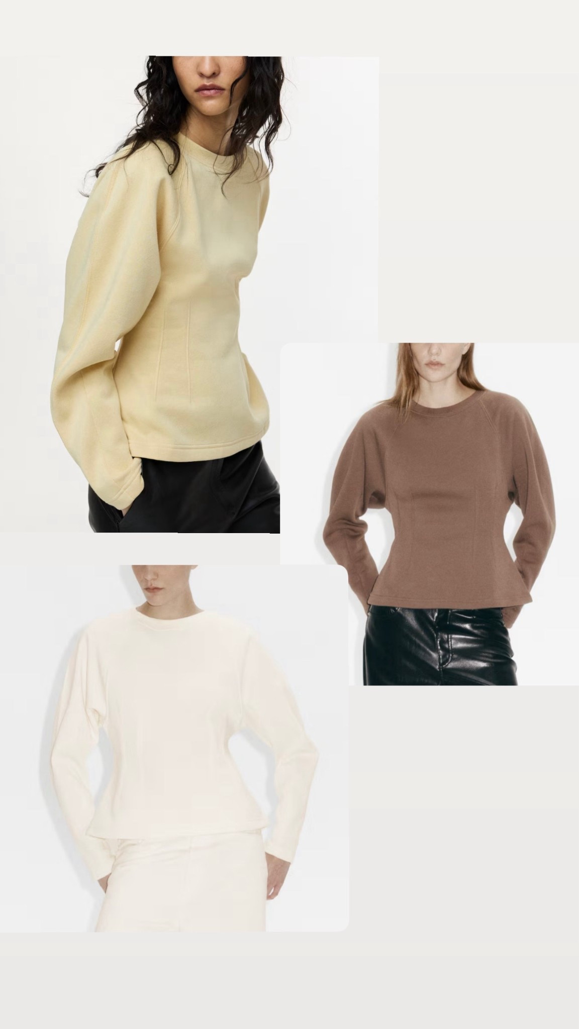 Tapered Waist Sweatshirt - I do a small! 

#LTKFindsUnder50