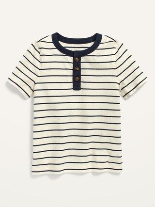 Jersey-Knit Henley Tee for Toddler Boys | Old Navy (US)