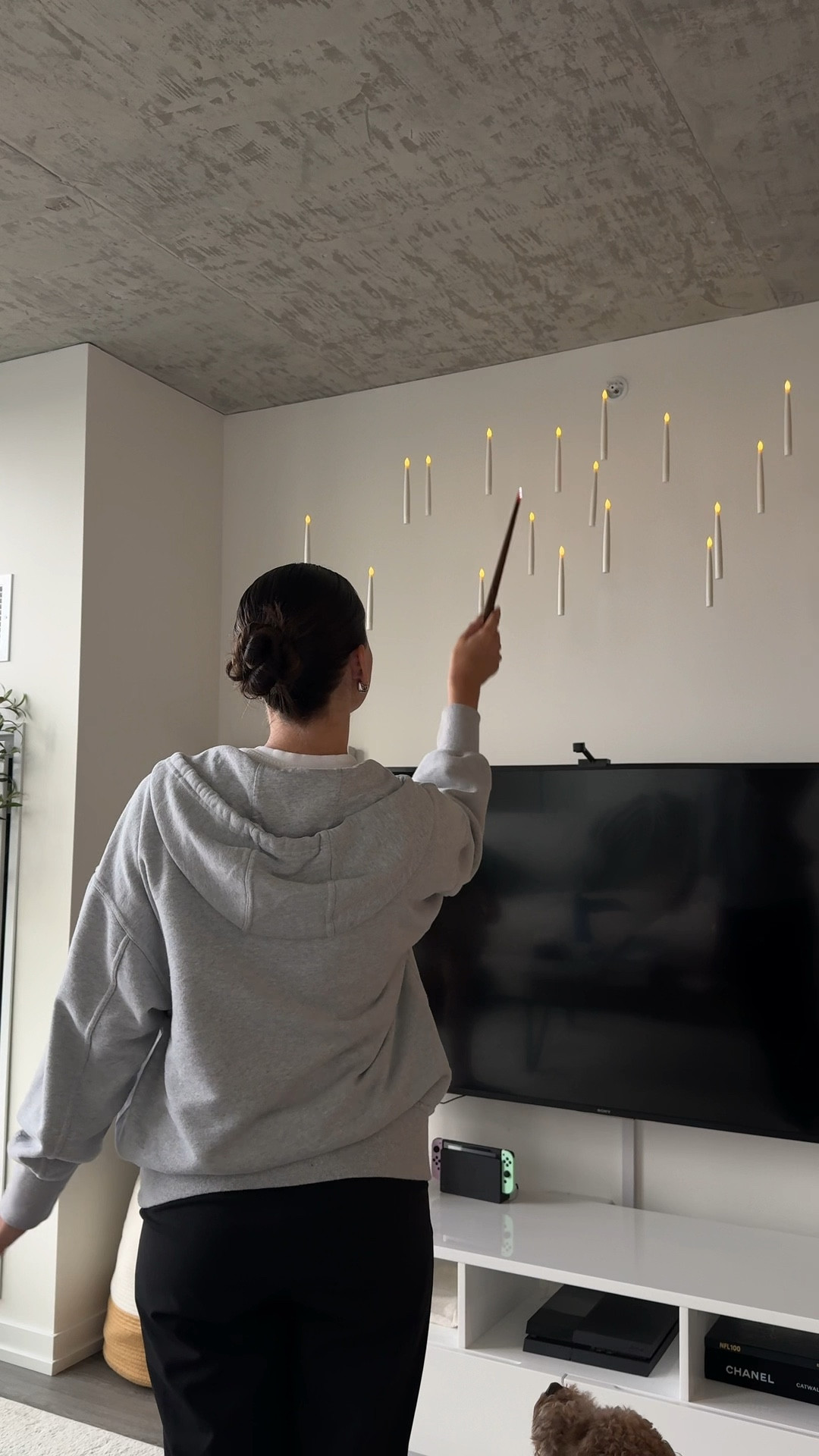 These floating candles couldn’t be more perfect for Halloween! The stickers have held up great on our concrete ceiling, and are such a cozy way to decorate for fall and the holidays 🕯️🤍

#amazonfinds #halloweendecor #apartmentdecor

#LTKHome #LTKHalloween #LTKParties