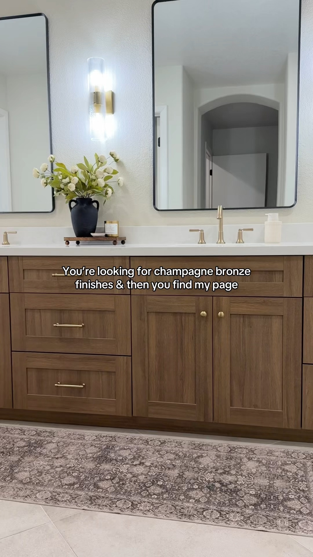 I’ve found all the best champagne bronze finishes to match Delta’s champagne bronze! From cabinet hardware, light fixtures, faucets, shower curtain rods, shower hooks, bath accessories, and more!


#LTKHome